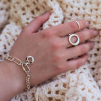 Circle Heart Bracelet - I AM Jewelry